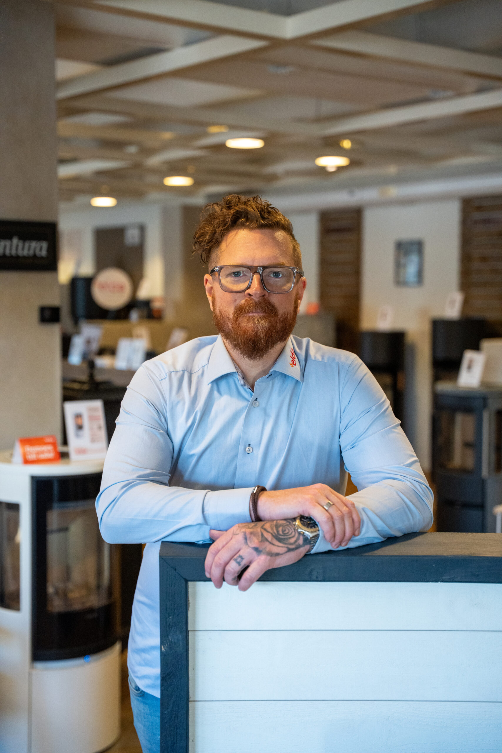 Bild på Christofer Sjösten, Eldabutiken